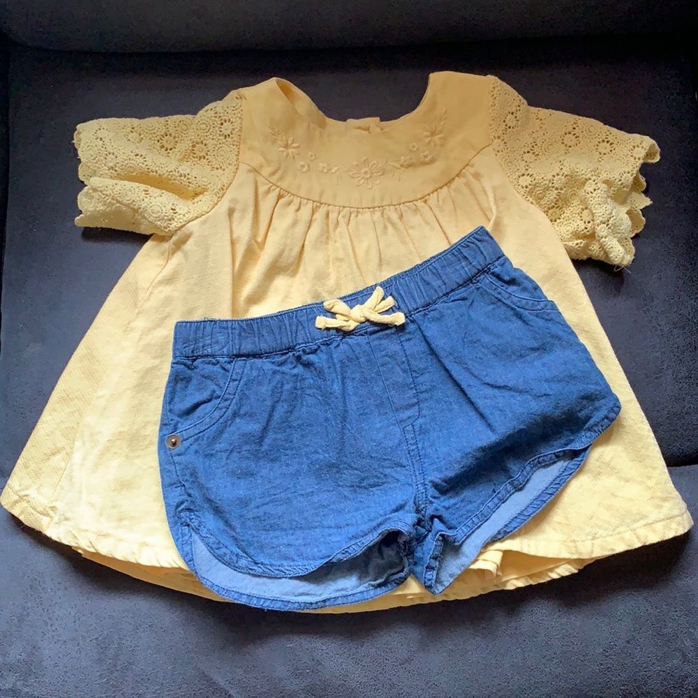 Toddler top and shorts set